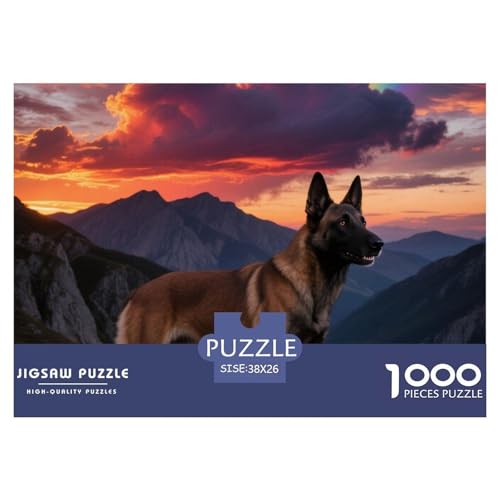 belgischer Malinois 1000 Teile Puzzle Haustier Hund Für Kinder Ab 12 Jahren Entspannend Premium-Qualität Spielzeug Lernspiel 38x26cm/1000pcs belgischer Malinois 1000 Teile Puzzle Haustier Hund Für Kinder Ab 12 Jahren Entspannend Premium-Qualität Spielzeug Lernspiel 38x26cm/1000pcs von OJASDBDJE