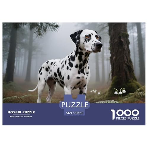 dalmatischen 1000 Teile Puzzle Haustier Hund Für Die Ganze Familie Herausforderung Premium-Qualität Spielzeug Lernspiel 70x50cm/1000pcs dalmatischen 1000 Teile Puzzle Haustier Hund Für Die Ganze Familie Herausforderung Premium-Qualität Spielzeug Lernspiel 70x50cm/1000pcs von OJASDBDJE