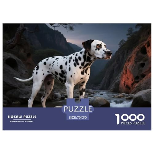 dalmatischen 1000 Teile Puzzle Haustier Hund Geschenke Für Frauen/Männer Entspannend Detailreich Spielzeug Lernspiel 70x50cm/1000pcs dalmatischen 1000 Teile Puzzle Haustier Hund Geschenke Für Frauen/Männer Entspannend Detailreich Spielzeug Lernspiel 70x50cm/1000pcs von OJASDBDJE