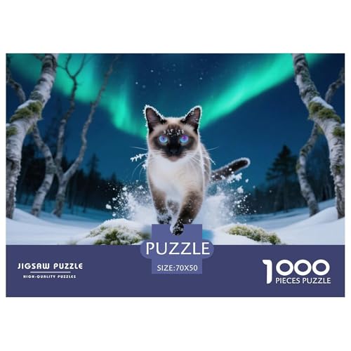 siamischen 1000 Teile Puzzles Pet Katze Für Kinder Ab 12 Jahren Entspannend Detailreich Spielzeug Lernspiel 70x50cm/1000pcs siamischen 1000 Teile Puzzles Pet Katze Für Kinder Ab 12 Jahren Entspannend Detailreich Spielzeug Lernspiel 70x50cm/1000pcs von OJASDBDJE