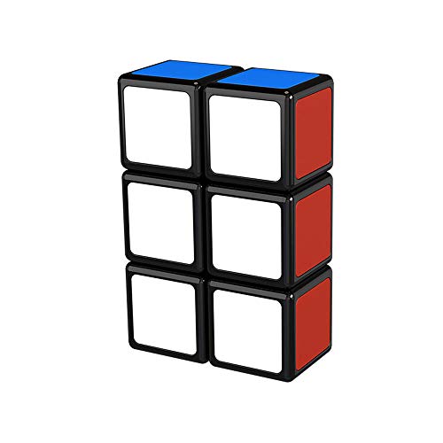 OJIN MO FANG GE 1x2x3 Würfelpuzzle Eine Schicht 1x2x3 Schwarzes Würfelpuzzle Würfel Glatt drehbares Würfelspielzeug für Anfänger (1x2x3) von OJIN