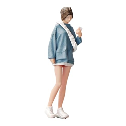 OJREEUB 1:64 Scale Girl Model for Micro Landscape Miniature Scene Desktop Decoration OJREEUB 1:64 Scale Girl Model for Micro Landscape Miniature Scene Desktop Decoration von OJREEUB