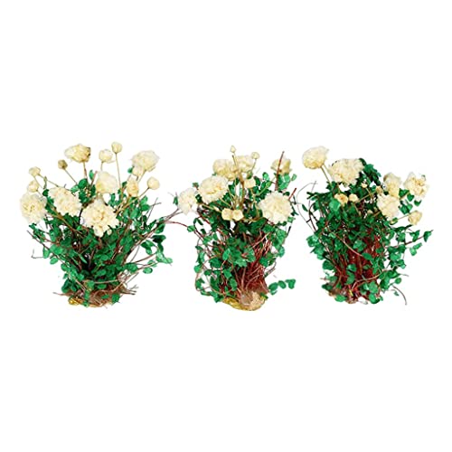 OJREEUB 3 x Miniaturblume DIY Modellbau Landschaft Künstliche Blume Gardenie 4cm OJREEUB 3 x Miniaturblume DIY Modellbau Landschaft Künstliche Blume Gardenie 4cm von OJREEUB