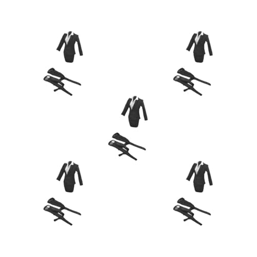 OJREEUB 5 Sets mit 1/6 Maßstab weiblichen Kleidung, Anzug Outfit Kostüm für 30,5 cm große Damen-Actionfigur von OJREEUB