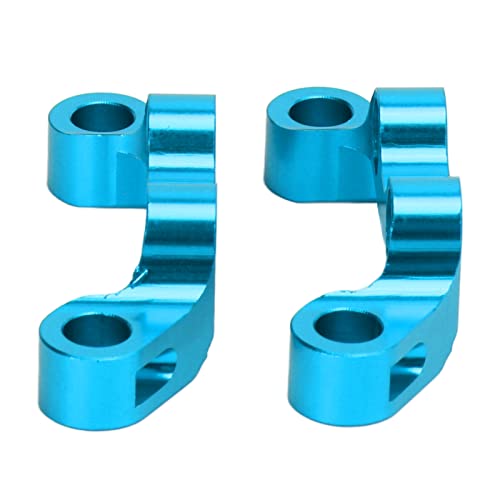 Obere Querlenkerhalterung aus Metall, leichte obere Querlenkerhalterung stabil stark für TT02 1/10 Auto(Blau) von OKAT