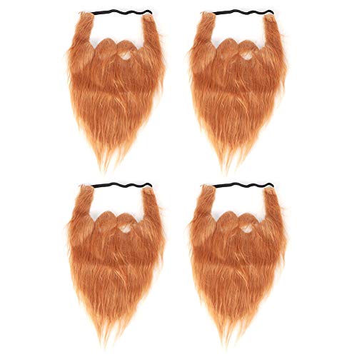 OKBY Falsche Bärte - Gefälschte Bärte für Halloween, Karneval & Cosplay - 4 Stück - Unisex - Für Erwachsene & Kinder OKBY Falsche Bärte - Gefälschte Bärte für Halloween, Karneval & Cosplay - 4 Stück - Unisex - Für Erwachsene & Kinder von OKBY