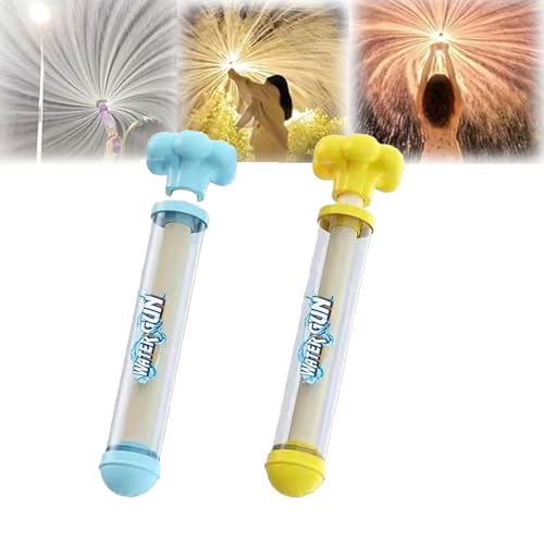 OKESYO Feuerwerk Wasserpistole, 2 Stück Wasserpistolen mit Feuerwerk Effekt, Romantische Waters Fun Pool Spielzeug, Wasserspielzeug Kinder Outdoor für Poolpartys, Feiern, Familienfeiern OKESYO Feuerwerk Wasserpistole, 2 Stück Wasserpistolen mit Feuerwerk Effekt, Romantische Waters Fun Pool Spielzeug, Wasserspielzeug Kinder Outdoor für Poolpartys, Feiern, Familienfeiern von OKESYO
