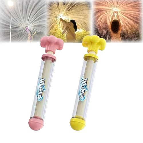 OKESYO Feuerwerk Wasserpistole, 2 Stück Wasserpistolen mit Feuerwerk Effekt, Romantische Waters Fun Pool Spielzeug, Wasserspielzeug Kinder Outdoor für Poolpartys, Feiern, Familienfeiern OKESYO Feuerwerk Wasserpistole, 2 Stück Wasserpistolen mit Feuerwerk Effekt, Romantische Waters Fun Pool Spielzeug, Wasserspielzeug Kinder Outdoor für Poolpartys, Feiern, Familienfeiern von OKESYO