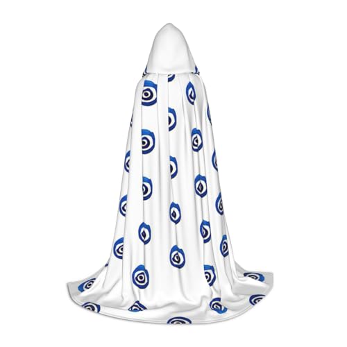 OKFSTY Evil Eyes. Bedruckter Kapuzenumhang für Teenager, Halloween-Kapuzenumhang für Jugendliche, geeignet für Themenpartys, Comic-Con OKFSTY Evil Eyes. Bedruckter Kapuzenumhang für Teenager, Halloween-Kapuzenumhang für Jugendliche, geeignet für Themenpartys, Comic-Con von OKFSTY