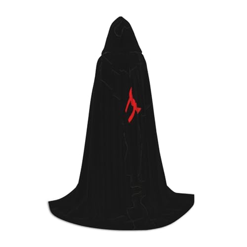 OKFSTY Karate Boy Vektor-Umhang mit wechselbarem Gürtel, Farbdruck, Kapuzenumhang für Teenager, Halloween-Kapuzenumhang für Jugendliche, geeignet für Themenpartys, Comic-Con von OKFSTY