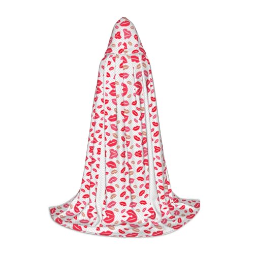 OKFSTY Lippen Uni Halloween Kapuzenumhang Cosplay Kostüm Weihnachten für Halloween Karneval Cosplay Party OKFSTY Lippen Uni Halloween Kapuzenumhang Cosplay Kostüm Weihnachten für Halloween Karneval Cosplay Party von OKFSTY