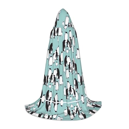 OKFSTY Niedlicher Pinguin-Umhang, Uni, Halloween, Kapuzenumhang, Cosplay-Kostüm, Weihnachten, für Halloween, Karneval, Cosplay-Party OKFSTY Niedlicher Pinguin-Umhang, Uni, Halloween, Kapuzenumhang, Cosplay-Kostüm, Weihnachten, für Halloween, Karneval, Cosplay-Party von OKFSTY