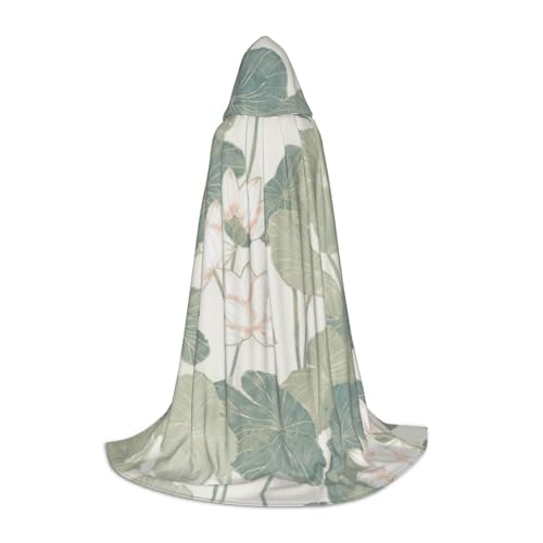 OKFSTY Schwarzer Lilien-Druck Kapuzenumhang für Teenager, Halloween-Kapuzenumhang für Jugendliche, geeignet für Themenpartys, Comic-Con OKFSTY Schwarzer Lilien-Druck Kapuzenumhang für Teenager, Halloween-Kapuzenumhang für Jugendliche, geeignet für Themenpartys, Comic-Con von OKFSTY