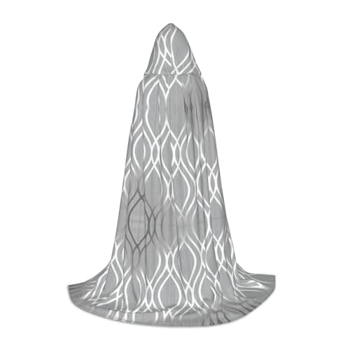 OKFSTY Silberne geometrische Figur, Uni, Halloween, Kapuzenumhang, Cosplay, Kostüm, Weihnachten für Halloween, Karneval, Cosplay, Party OKFSTY Silberne geometrische Figur, Uni, Halloween, Kapuzenumhang, Cosplay, Kostüm, Weihnachten für Halloween, Karneval, Cosplay, Party von OKFSTY