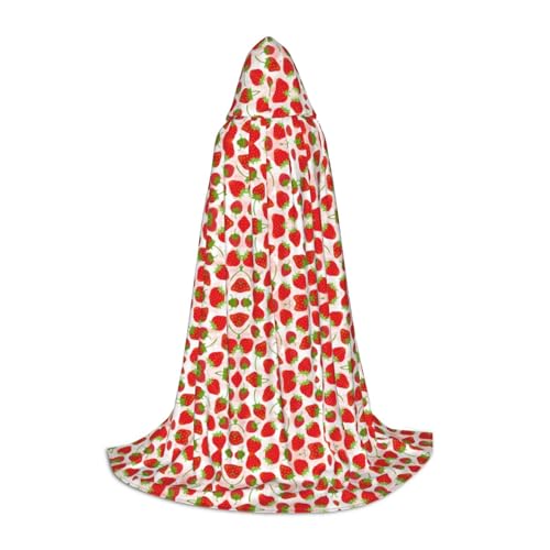 OKFSTY Strawberry Uni Halloween Kapuzenumhang Cosplay Kostüm Weihnachten für Halloween Karneval Cosplay Party OKFSTY Strawberry Uni Halloween Kapuzenumhang Cosplay Kostüm Weihnachten für Halloween Karneval Cosplay Party von OKFSTY