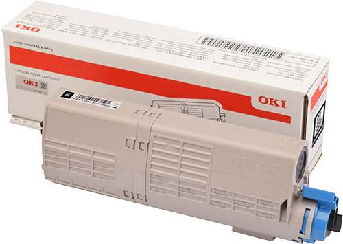 OKI Toner C532 C542 MC563 MC573 Original Schwarz 7000 Seiten 46490608 von OKI