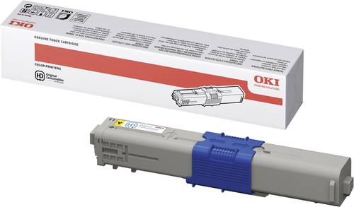 OKI Toner C330 C331 C510 C511 C530 C531 MC351 MC352 MC361 MC362 MC561 MC562 Original Gelb 2000 Seite von OKI