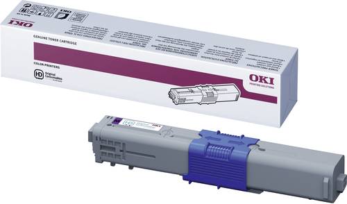 OKI Toner C330 C331 C510 C511 C530 C531 MC351 MC352 MC361 MC362 MC561 MC562 Original Magenta 2000 Se von OKI
