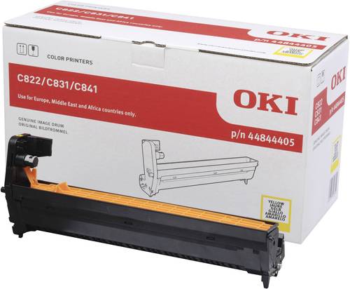 OKI Trommeleinheit 44844405 Original Gelb 30000 Seiten Drum Unit C822 C831 C841 Trommel von OKI