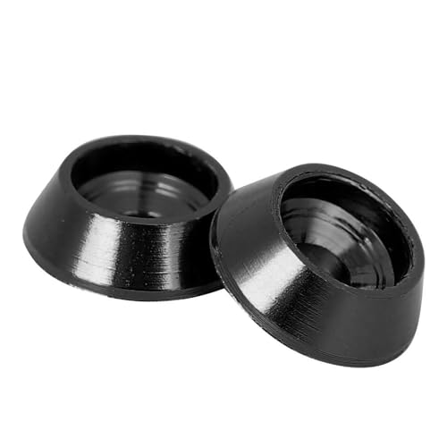 OKJHFD 10pcs Aluminum Alloy Screw Shim Upgrade Spare Parts for MND90 MN99 MN91 FJ45 RC Car Models (Black) von OKJHFD