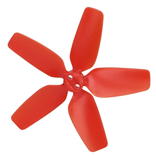 OKJHFD 4 piezas de hélices de Drones duraderos Con buen equilibrio de PC, peso ligero, alta estabilidad, hélices avata Con reemplazo de destornillador para accesorios de Drones (Red) von OKJHFD
