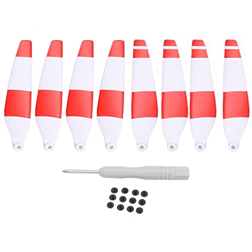 OKJHFD Drone Propellers Ersatz für 3 Pro 6030f doppelseitige farbige ruhige Flug Drohnenschaufel niedrige Lärmluftschraubenblätter (Rot) von OKJHFD