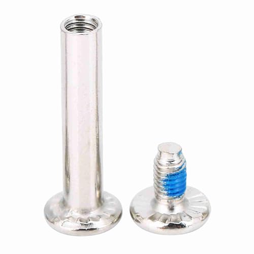OKJHFD Inline -Skateschrauben, Skatingschrauben, 10pcs Inline -Skate -Ersatz -Skating -Schrauben Schlittfälle Rad Achse Hardware (Inner Length 36mm) von OKJHFD