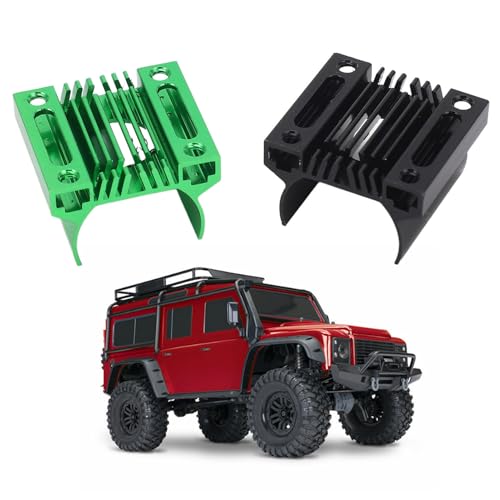 OKJHFD Motor Heatsink 2pcs 180 Brushed Electric Motor Heat Sink Aluminum Alloy RC Electric Motor Heat Sink for Traxxas TRX4M 1/18 RC Car Truck OKJHFD Motor Heatsink 2pcs 180 Brushed Electric Motor Heat Sink Aluminum Alloy RC Electric Motor Heat Sink for Traxxas TRX4M 1/18 RC Car Truck von OKJHFD