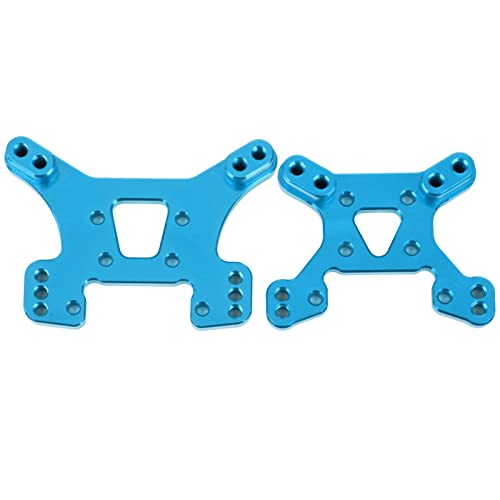 OKJHFD RC Car Shock Tower Board Set Accessories for WLtoys 144001 1/14 Remote Control Car Red Blue (Blue) von OKJHFD