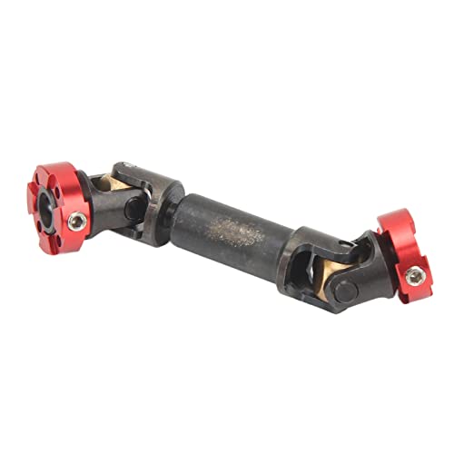OKJHFD RC Flanschantriebswelle, RC -Antriebswelle Universal, RC -Antriebswelle universeller Gelenk Flansch aus Edelstahl -Zubehör für 1/10 1/14 Autos (55-68 mm) von OKJHFD