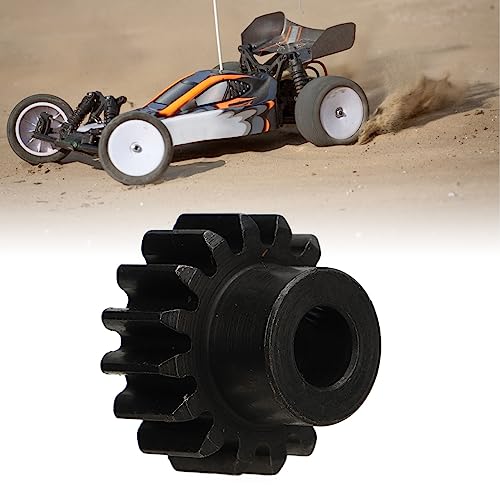 OKJHFD Stahlmotorzahnräder Ritzel RC-Automotorzahnrad M1.5 8 mm Innenloch Stahl-RC-Ritzel mit M5-Stellschraube für 1/5-Modellfahrzeug (19T) von OKJHFD