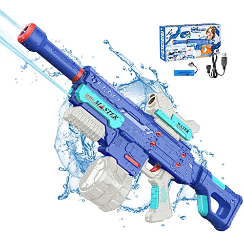 OKKIDY Wasserpistole: 3 Modi, 650ml, 32ft Reichweite, USB-Ladbar, für Kids, Teens & Adults OKKIDY Wasserpistole: 3 Modi, 650ml, 32ft Reichweite, USB-Ladbar, für Kids, Teens & Adults von OKKIDY