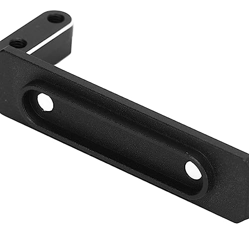 OKOVO Aluminum Front Axle Servo Mount RC Car Servo Mount Aluminum Alloy for Capra UTB10 1/10 RC Crawler Upgrades Accessories (Black) von OKOVO
