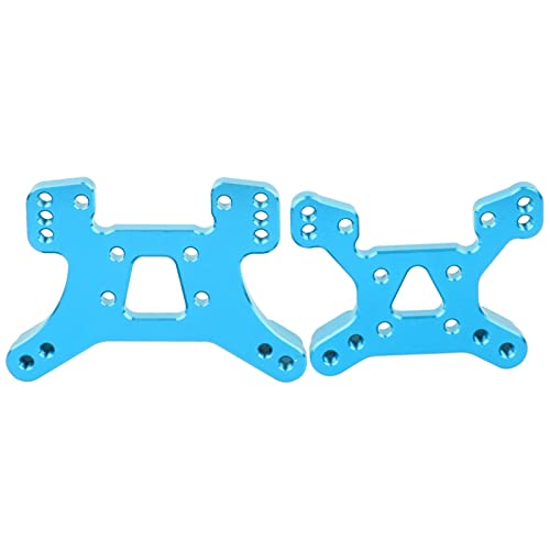 OKOVO Shock Tower Board Set FINE Workmanship Replacement Front Rear Accessories FIT WLTOYS 144001 1/14 RC CAR (Blue) von OKOVO