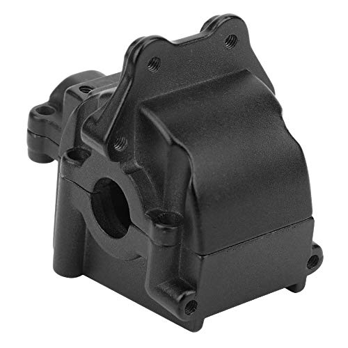 OKOVO WLtoys 144001 RC Gearbox Upper Lower Cover Shell Aluminum Alloy Material Blue Black Silver for Model Car (Black) von OKOVO