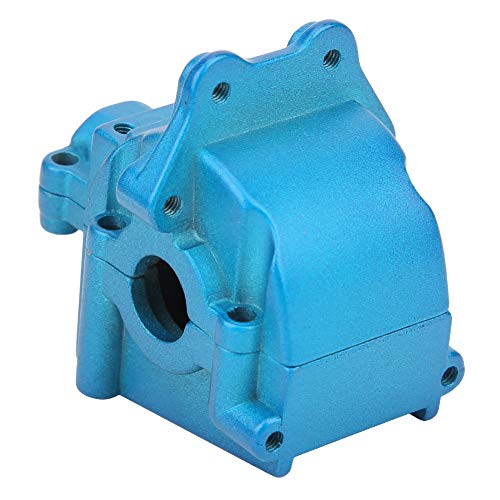 OKOVO WLtoys 144001 RC Gearbox Upper Lower Cover Shell Aluminum Alloy Material Blue Black Silver for Model Car (Blue) von OKOVO