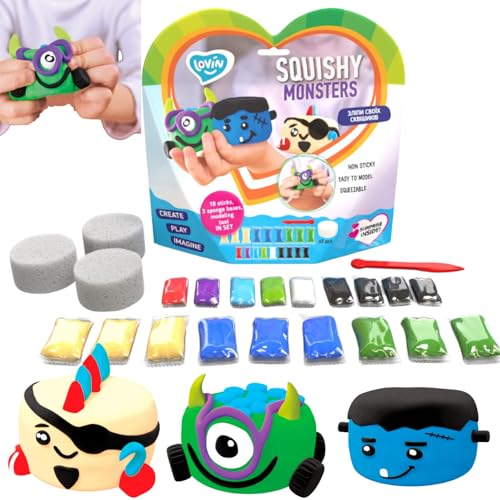 Lovin™ Kreieren Sie Ihr eigenes Squishy - Monster von OKTO