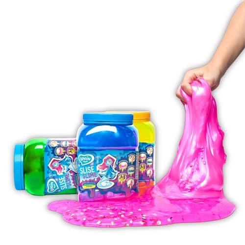 Lovin Slime – Big Slime 1150 ml, Fidget Toys Stretchy Anti-Stress-Schleim – Squishy Kids Slime für Partytüten – Spaß und entspannende Spielaktivität Lovin Slime – Big Slime 1150 ml, Fidget Toys Stretchy Anti-Stress-Schleim – Squishy Kids Slime für Partytüten – Spaß und entspannende Spielaktivität von OKTO