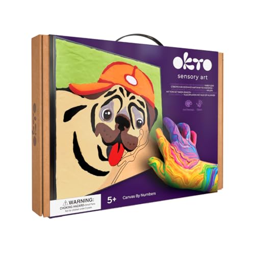 OKTO Pug Dog Paint/Clay by Numbers OKTO Pug Dog Paint/Clay by Numbers von OKTO