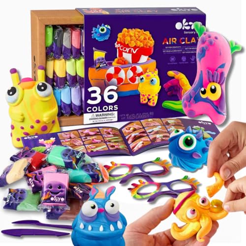 Okto 36 colors set with air clay Okto 36 colors set with air clay von OKTO