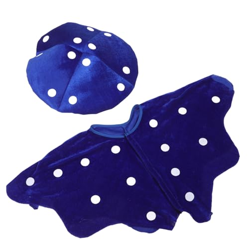 OKUMEYR 1 Set Kleinkind Pilz Kostüm Hut Schal Cape Für Halloween Dress up Party Requisiten Weiß Pilz Hut OKUMEYR 1 Set Kleinkind Pilz Kostüm Hut Schal Cape Für Halloween Dress up Party Requisiten Weiß Pilz Hut von OKUMEYR