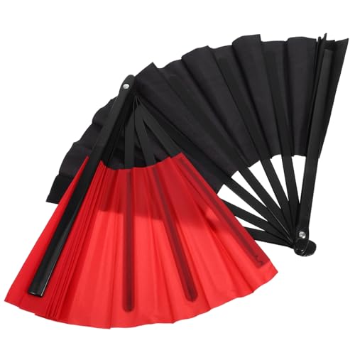 OKUMEYR 2 Stück Faltbare Handfächer Tragbarer Tai Chi Fan für Tanz Aufführungen und Partys Robuste Konstruktion Stylisches Design Platzsparend und Leicht zu Transportieren von OKUMEYR