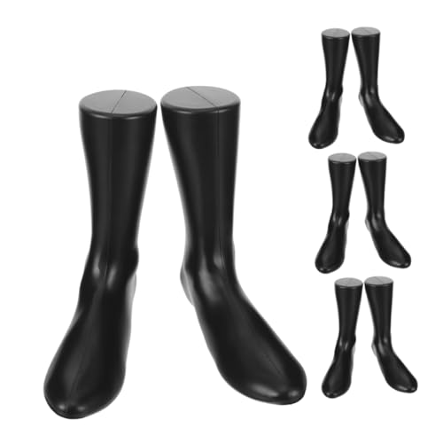 OKUMEYR Realistische Fuß-Mannequin für Socken 4-teiliger Socken-Displayhalter flache Basis für High-End-Ladenvitrinen von OKUMEYR