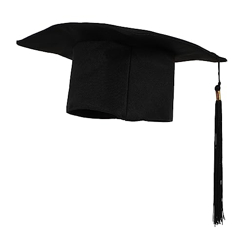 OKUMEYR Klassisches Aussehen Graduierungshut Doktorhut Requisite Graduierungspartyhut von OKUMEYR