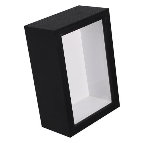 OKUMEYR Schaurahmen Aus Glas Mit Fenster Schattenbox Für Getrocknete Blumen Und Insektenproben von OKUMEYR