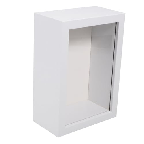 OKUMEYR Rustikale Schattenbox Vitrine Mit Glasfenster Für Getrocknete Blumen Andenken OKUMEYR Rustikale Schattenbox Vitrine Mit Glasfenster Für Getrocknete Blumen Andenken von OKUMEYR