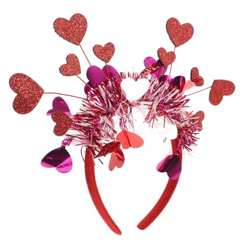 OKUMEYR Liebe Stirnband Stirnbänder Herrenbekleidung Aufkleber Schmuck Leuchtende Herzkette Valentinstag-party-zubehör Herz-halsketten Amor Kostüm Für Damen Rotes Perlenarmband Rot Stoff OKUMEYR Liebe Stirnband Stirnbänder Herrenbekleidung Aufkleber Schmuck Leuchtende Herzkette Valentinstag-party-zubehör Herz-halsketten Amor Kostüm Für Damen Rotes Perlenarmband Rot Stoff von OKUMEYR