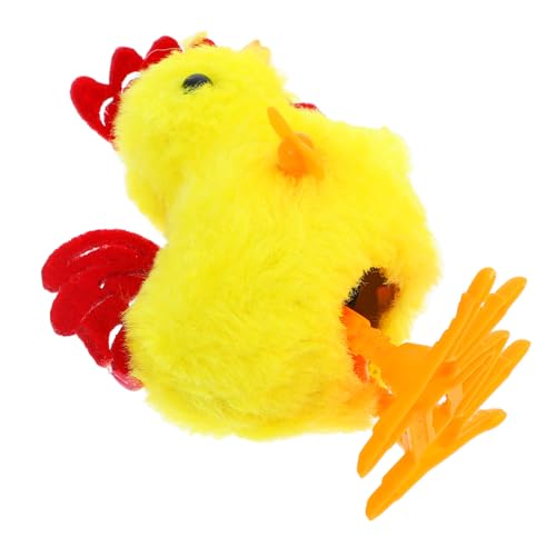 OKUMEYR Plüsch Aufziehbares Springendes Huhn Gefülltes Küken für Ostereiersuche und Partygeschenke Langlebig und Realistisch Fördert Kreativität und Fantasie OKUMEYR Plüsch Aufziehbares Springendes Huhn Gefülltes Küken für Ostereiersuche und Partygeschenke Langlebig und Realistisch Fördert Kreativität und Fantasie von OKUMEYR