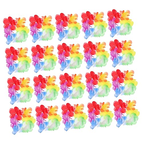 OKUMEYR 10 Pairs Hand Decor Armbänder Party Gefälligkeiten Hawaiian Blumen Armband Für Tanzen Hand OKUMEYR 10 Pairs Hand Decor Armbänder Party Gefälligkeiten Hawaiian Blumen Armband Für Tanzen Hand von OKUMEYR
