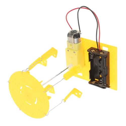 OKUMEYR Satz Wissenschaftsprojekt-kit Bastelspielzeug Zum Zusammenbauen Gebäudemodell DIY-Experiment-Requisite Wissenschaftsprojekt-Requisite Yellow Plastik von OKUMEYR